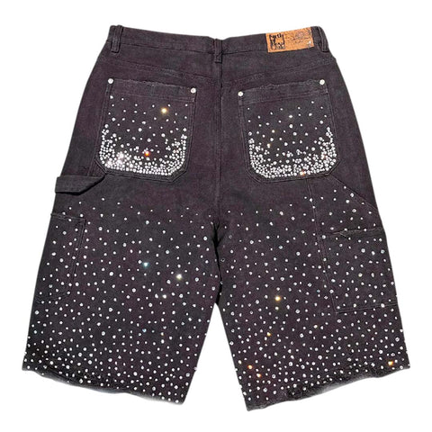 Birth of Royal Child Redial Diamond Shorts Black