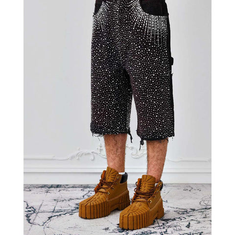 Birth of Royal Child Redial Diamond Shorts Black
