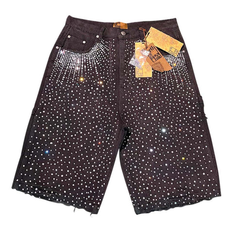 Birth of Royal Child Redial Diamond Shorts Black