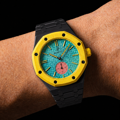 Midnight Black — Metal Strap — Savonnette