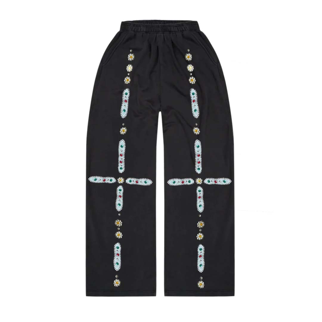 Bravest Black Sapphire Baggy Sweatpants