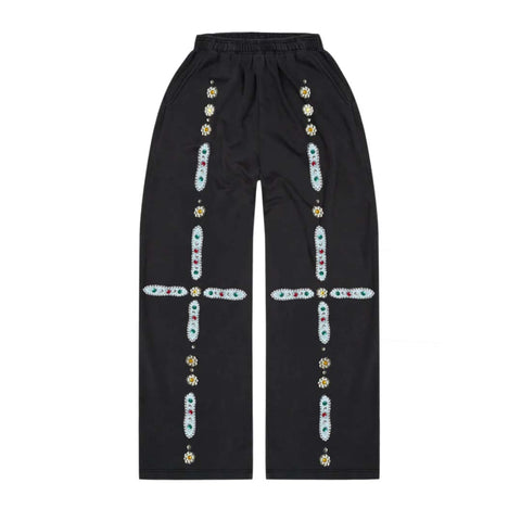 Bravest Black Sapphire Baggy Sweatpants
