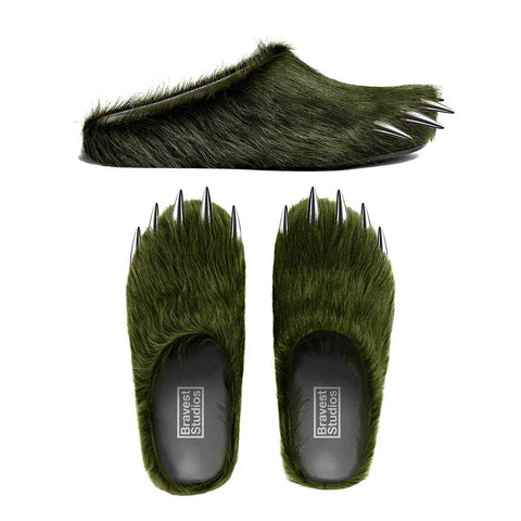 Bravest Studios Bear Claw Mule Green