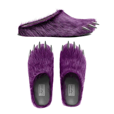 Bravest Studios Bear Claw Mule Purple