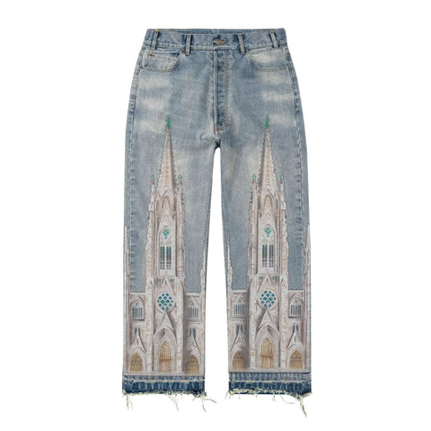 Bravest Studios Blue Cathedral Denim Jeans