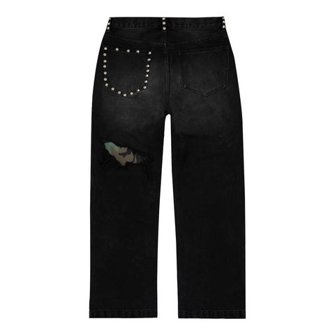 Bravest Studios Gutted Camo Black Denim Jeans