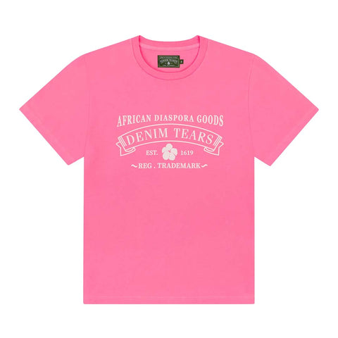 Denim Tears ADG Tee 'Pink'