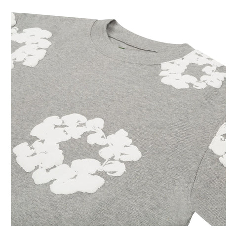 Denim Tears Cotton Wreath Grey Long Sleeve Tee
