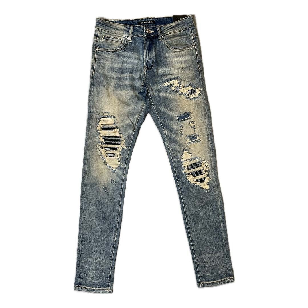 Embellish FB9 Rip & Repair Denim Jeans