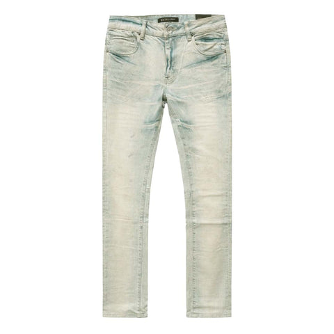 Embellish Slim Fit Jeans Sand Blue