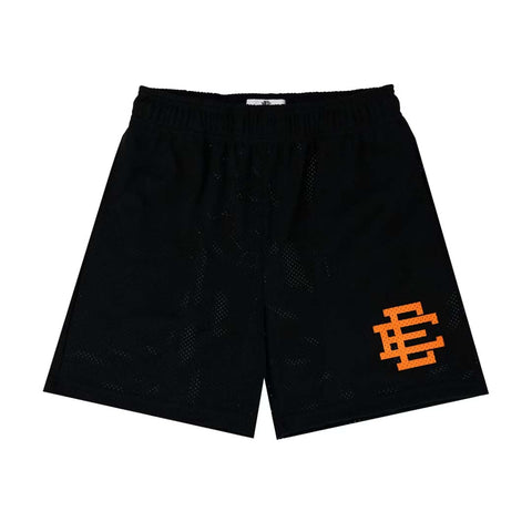 Eric Emanuel EE Basic Black Orange Shorts