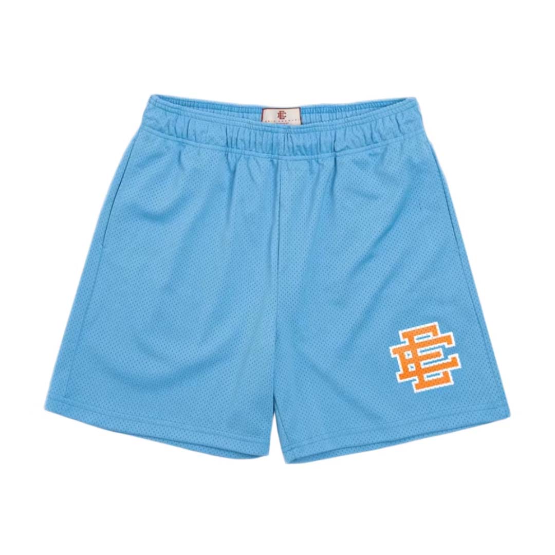 Eric Emanuel EE Basic Carolina Blue Orange Shorts