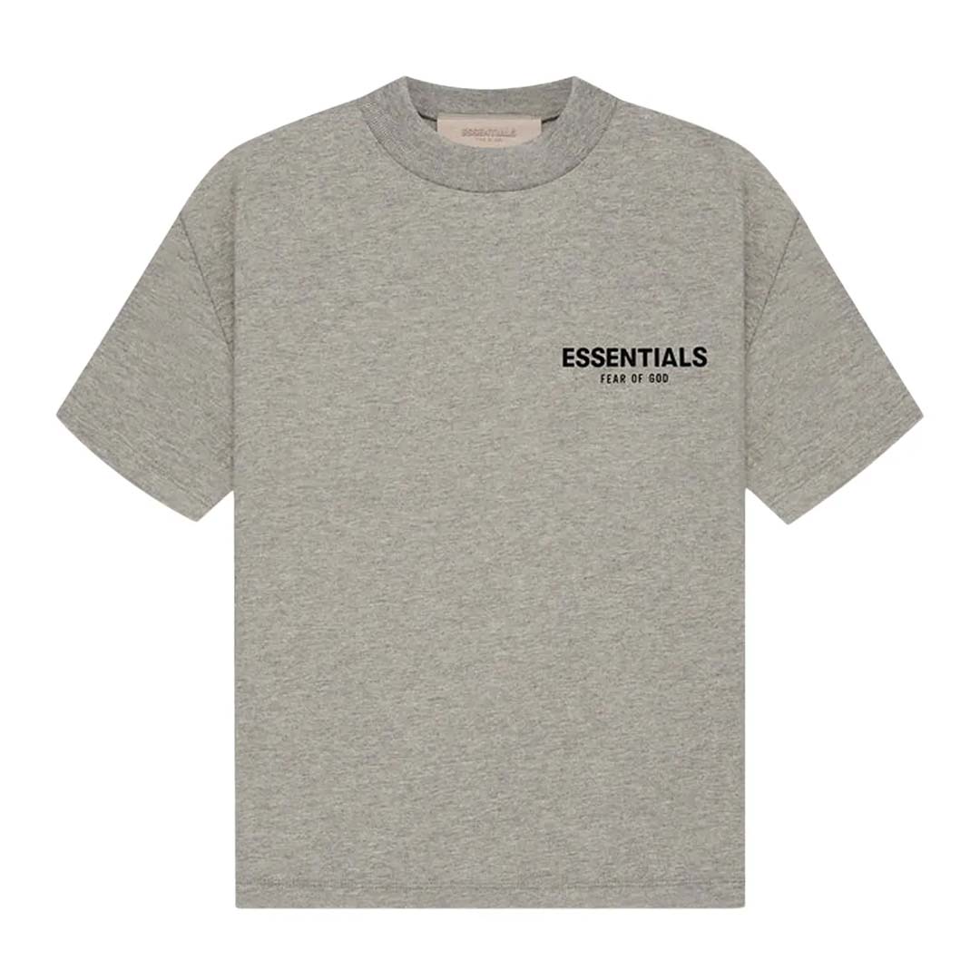 Essentials Fear of God KIDS Dark Oatmeal Tee