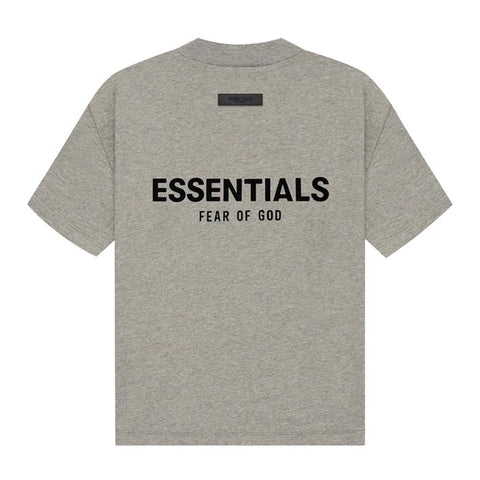 Essentials Fear of God KIDS Dark Oatmeal Tee