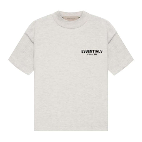 Essentials Fear of God KIDS Light Oatmeal Tee