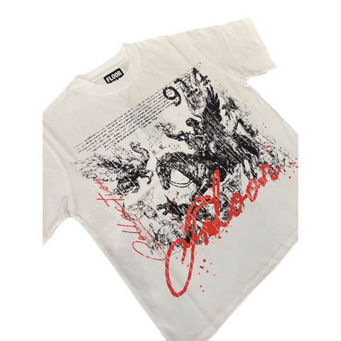 Floor 914 Mythic Rider Tee White