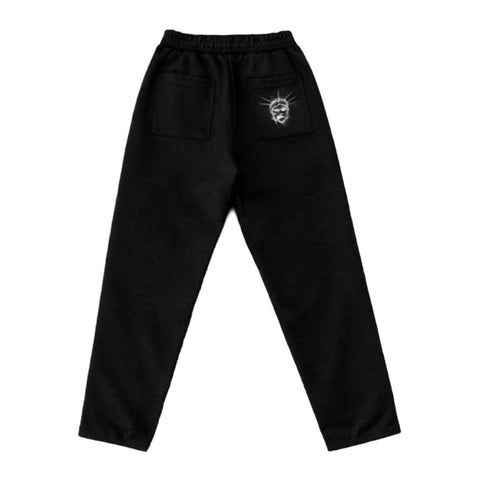 Floor 914 Studded Black Sweatpants