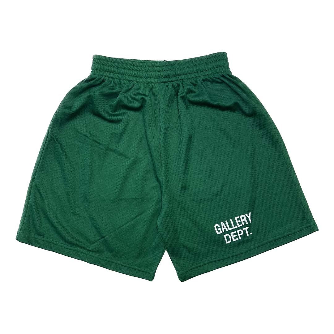 Gallery Dept. Mesh Logo Shorts Green