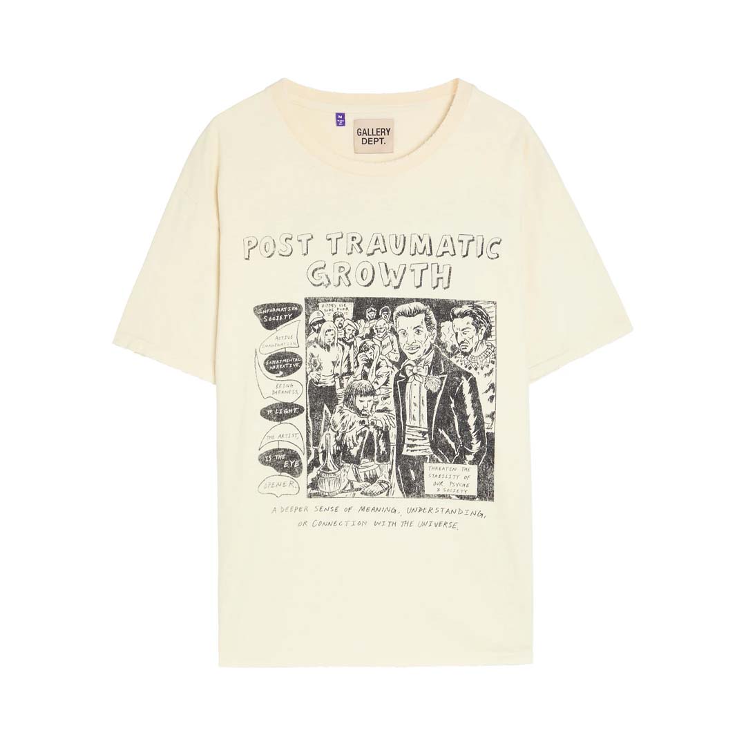 Gallery Dept. Post Traumatic Growth Tee Cream