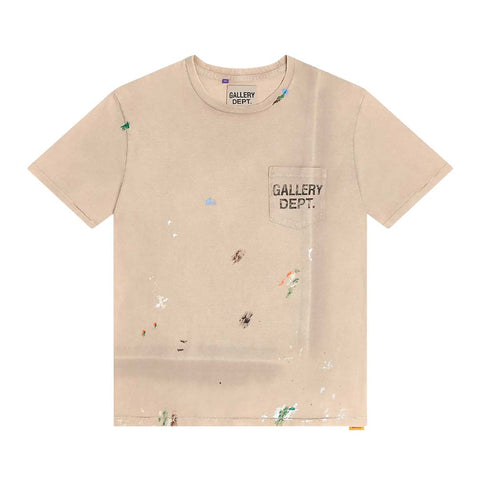 Gallery Dept. Vintage Logo Painted Tee 'Taupe'