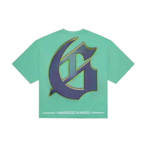 Godspeed Man in the Mirror Tee Teal