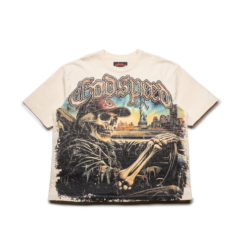 Godspeed Sightseeing Bone Tee
