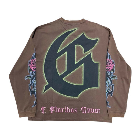 Godspeed Vandal Long Sleeve Tee Mocha Brown