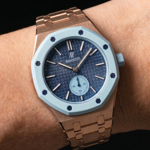 Rose Gold — Metal Strap — Savonnette