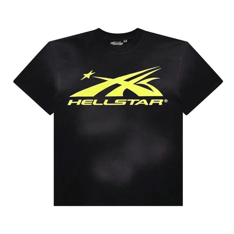 Hellstar Classic Sport Tee 'Black/Yellow'
