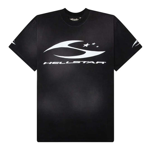 Hellstar H Cursive Logo Tee Black