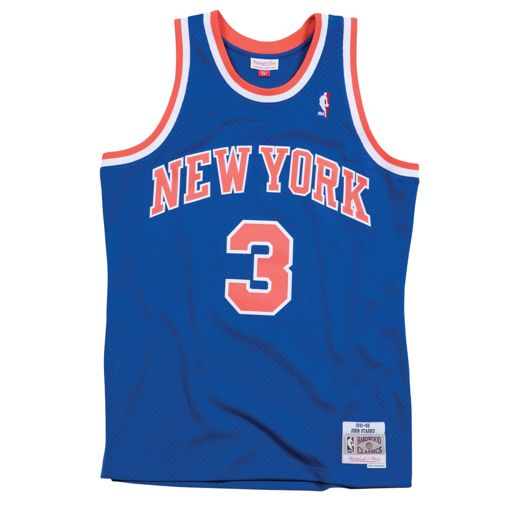 New. Knicks RD 91-92 Starks Jersey