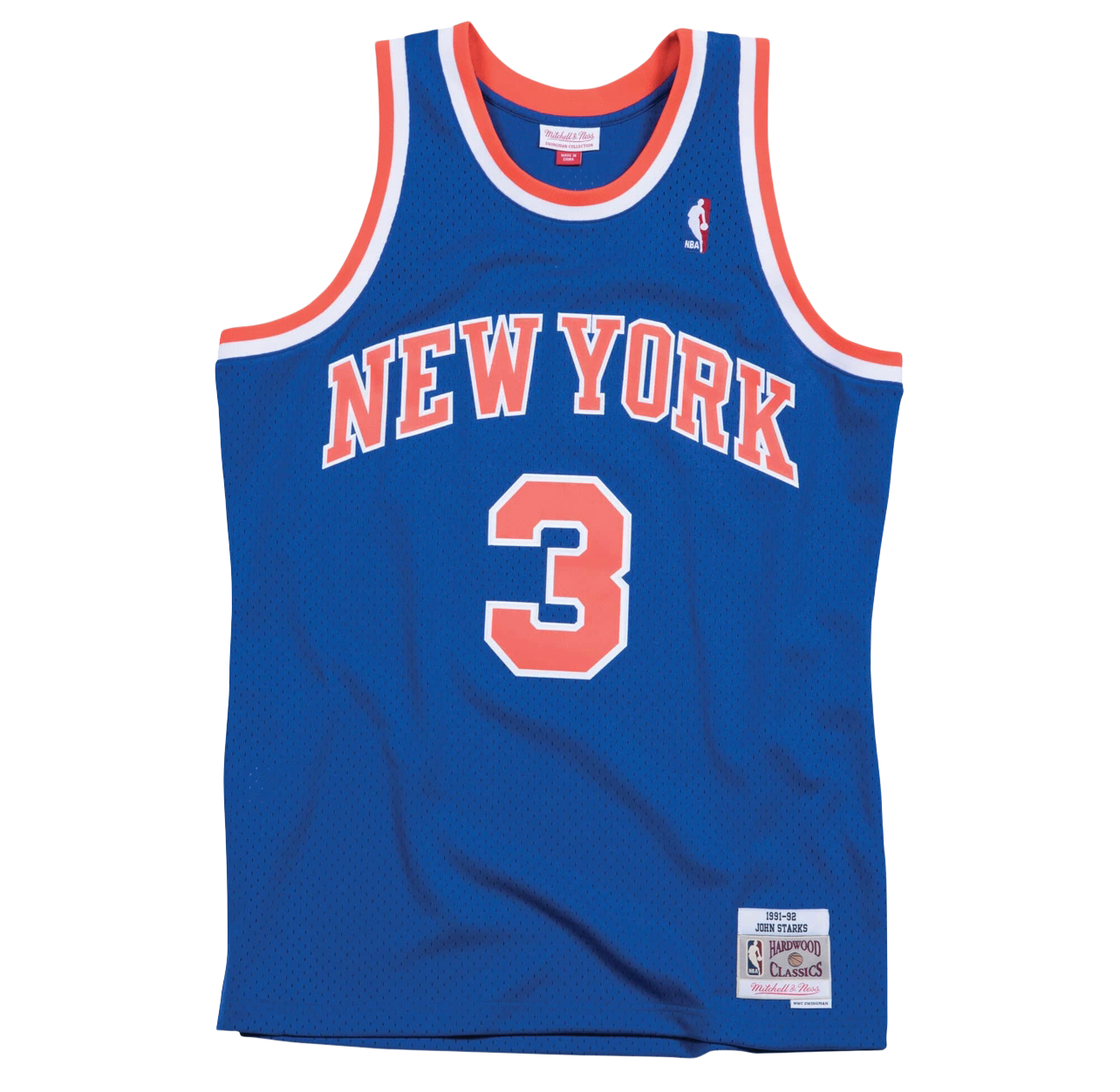 New. Knicks RD 91-92 Starks Jersey