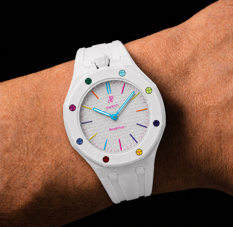 White — Rubber Strap — Lépine