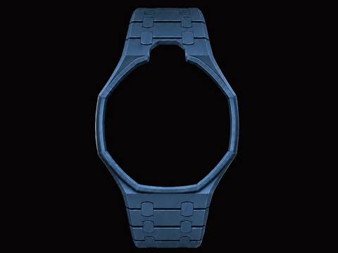 Ocean Blue — Metal Strap — Lépine