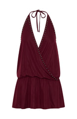 Favourite Moment Mini Dress Cherry Cola