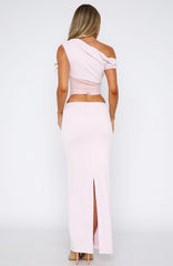 Girls Night Maxi Dress Baby Pink