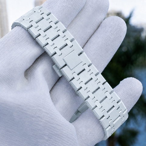 Alpine White — Metal Strap — Lépine